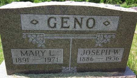 GENO, MARY L. - Allamakee County, Iowa | MARY L. GENO 