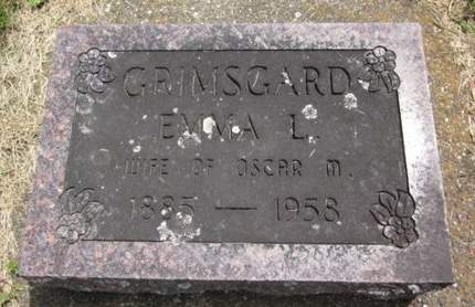 GRIMSGARD, EMMA L. - Allamakee County, Iowa | EMMA L. GRIMSGARD 