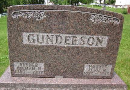 GUNDERSON, GILMAN H. - Allamakee County, Iowa | GILMAN H. GUNDERSON 