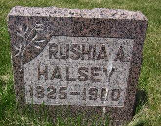HALSEY, RUSHIA A. - Allamakee County, Iowa | RUSHIA A. HALSEY 