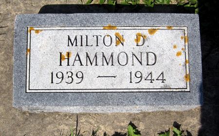 HAMMOND, MILTON - Allamakee County, Iowa | MILTON HAMMOND 