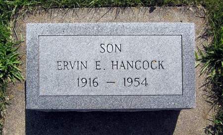 HANCOCK, ERVIN E. - Allamakee County, Iowa | ERVIN E. HANCOCK 
