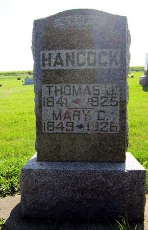 HANCOCK, THOMAS J. - Allamakee County, Iowa | THOMAS J. HANCOCK 