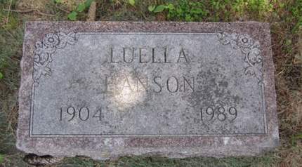 HANSON, LUELLA - Allamakee County, Iowa | LUELLA HANSON 