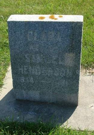 HENDERSON, CLARA - Allamakee County, Iowa | CLARA HENDERSON 