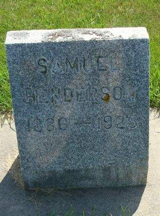 HENDERSON, SAMUEL - Allamakee County, Iowa | SAMUEL HENDERSON 
