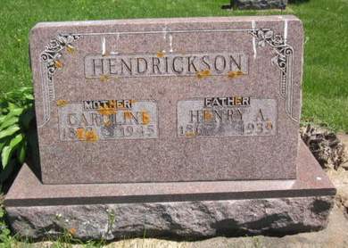 HENDRICKSON, HENRY A. - Allamakee County, Iowa | HENRY A. HENDRICKSON 