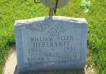 HERTRAMPF, WILLIAM ALLEN - Allamakee County, Iowa | WILLIAM ALLEN HERTRAMPF 