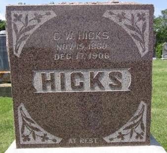 HICKS, D. W. - Allamakee County, Iowa | D. W. HICKS 