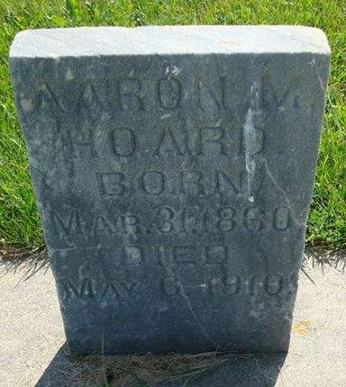 HOARD, AARON M. - Allamakee County, Iowa | AARON M. HOARD 