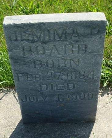 HOARD, JEMIMA P. - Allamakee County, Iowa | JEMIMA P. HOARD 