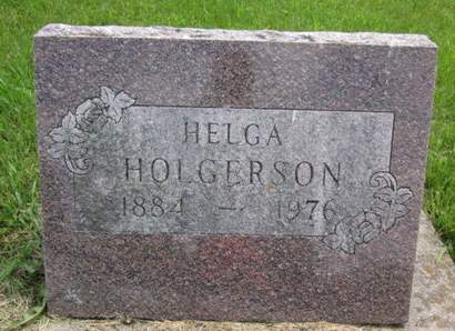 HOLGERSON, HELGA - Allamakee County, Iowa | HELGA HOLGERSON 