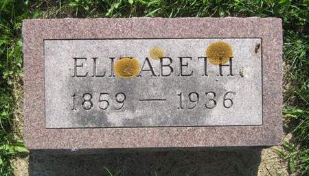 HUFFMAN, ELIZABETH - Allamakee County, Iowa | ELIZABETH HUFFMAN 