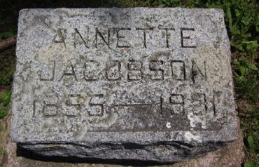 JACOBSON, ANNETTE - Allamakee County, Iowa | ANNETTE JACOBSON 