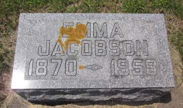 JACOBSON, EMMA - Allamakee County, Iowa | EMMA JACOBSON 