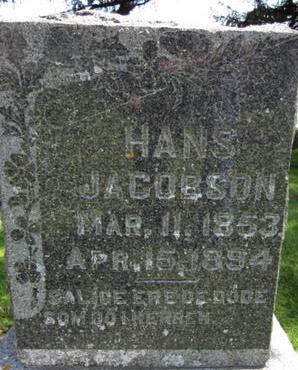 JACOBSON, HANS - Allamakee County, Iowa | HANS JACOBSON 