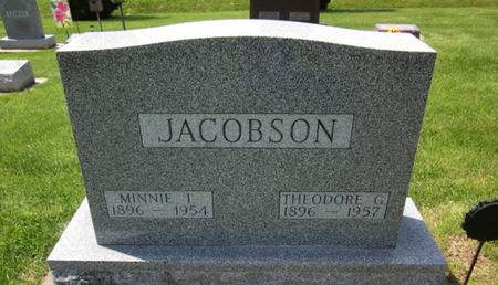 JACOBSON, MINNIE - Allamakee County, Iowa | MINNIE JACOBSON 
