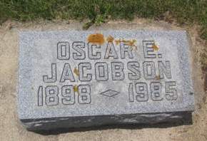 JACOBSON, OSCAR E. - Allamakee County, Iowa | OSCAR E. JACOBSON 
