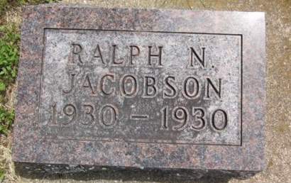 JACOBSON, RALPH N. - Allamakee County, Iowa | RALPH N. JACOBSON 