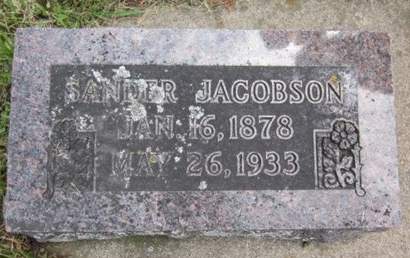 JACOBSON, SANDER - Allamakee County, Iowa | SANDER JACOBSON 
