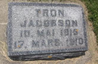 JACOBSON, TRON - Allamakee County, Iowa | TRON JACOBSON 