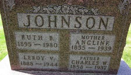 JOHNSON, ANGLINE - Allamakee County, Iowa | ANGLINE JOHNSON 