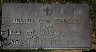 JOHNSON, RUSSELL G. W. - Allamakee County, Iowa | RUSSELL G. W. JOHNSON 
