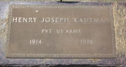 KAUTMAN, HENRY JOSEPH - Allamakee County, Iowa | HENRY JOSEPH KAUTMAN 