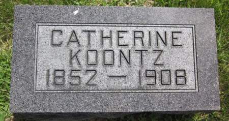 KOONTZ, CATHERINE - Allamakee County, Iowa | CATHERINE KOONTZ 
