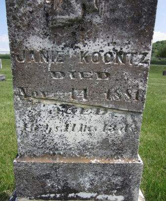 KOONTZ, JANIE - Allamakee County, Iowa | JANIE KOONTZ 