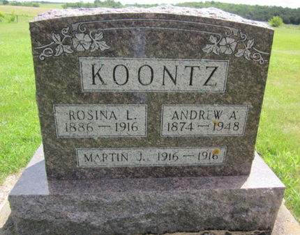 KOONTZ, ANDREW A. - Allamakee County, Iowa | ANDREW A. KOONTZ 