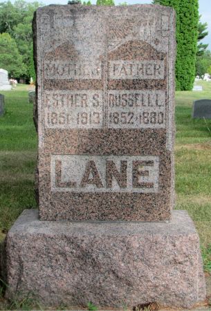 POLLARD LANE, ESTHER SOPHIA - Allamakee County, Iowa | ESTHER SOPHIA POLLARD LANE 