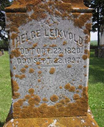 LEIKVOLD, HELGE - Allamakee County, Iowa | HELGE LEIKVOLD 