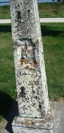 LONG, AGNES - Allamakee County, Iowa | AGNES LONG 