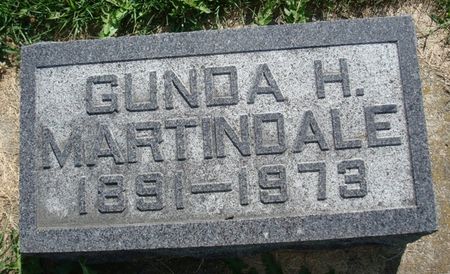 MARTINDALE, GUNDA H. - Allamakee County, Iowa | GUNDA H. MARTINDALE 