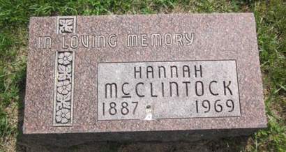 MCCLINTOCK, HANNAH - Allamakee County, Iowa | HANNAH MCCLINTOCK 