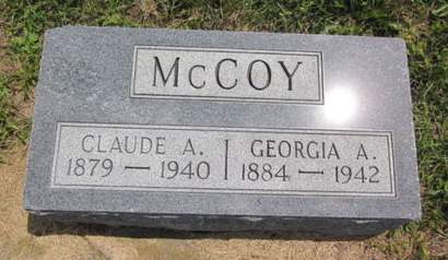 MCCOY, GEORGIA A. - Allamakee County, Iowa | GEORGIA A. MCCOY 