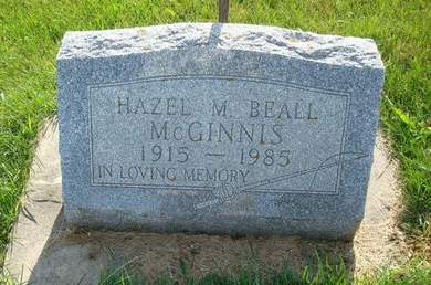 MCGINNIS, HAZEL M. - Allamakee County, Iowa | HAZEL M. MCGINNIS 