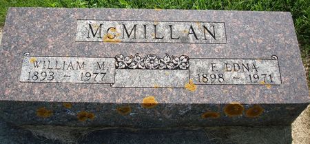 MCMILLAN, F. EDNA - Allamakee County, Iowa | F. EDNA MCMILLAN 