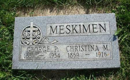 MESKIMEN, CHRISTINA M. - Allamakee County, Iowa | CHRISTINA M. MESKIMEN 