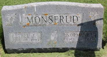 MONSERUD, NORMAN H. - Allamakee County, Iowa | NORMAN H. MONSERUD 