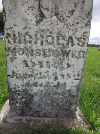 MONSHOWER, NICHOLAS - Allamakee County, Iowa | NICHOLAS MONSHOWER 