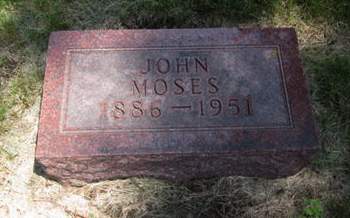 MOSES, JOHN - Allamakee County, Iowa | JOHN MOSES 