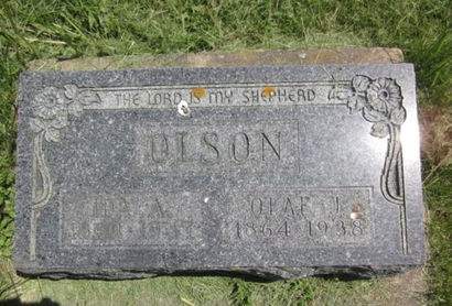 OLSON, IDA A. - Allamakee County, Iowa | IDA A. OLSON 