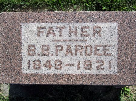 PARDEE, B.B. - Allamakee County, Iowa | B.B. PARDEE 