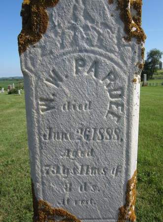 PARDEE, W. W. - Allamakee County, Iowa | W. W. PARDEE 