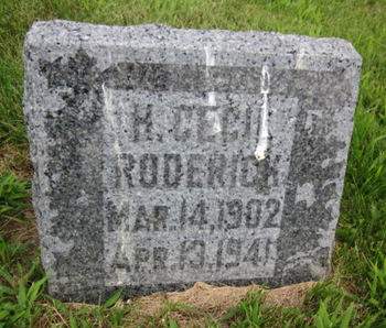 RODERICK, H. CECIL - Allamakee County, Iowa | H. CECIL RODERICK 