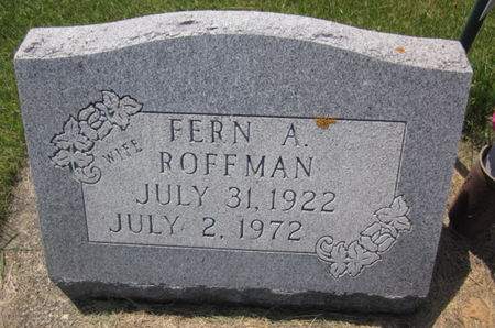 ROFFMAN, FERN A. - Allamakee County, Iowa | FERN A. ROFFMAN 