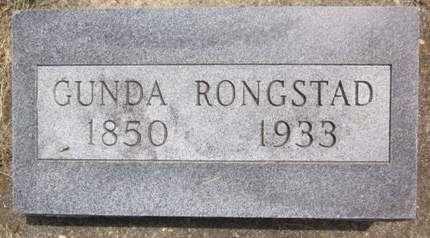 RONGSTAD, GUNDA - Allamakee County, Iowa | GUNDA RONGSTAD 