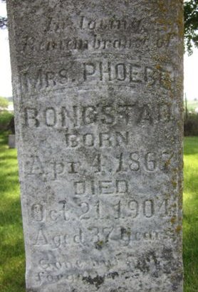 RONGSTAD, PHOEBE - Allamakee County, Iowa | PHOEBE RONGSTAD 